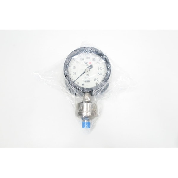 Usg 412In 12In 0300Psi Npt Pressure Gauge 170028 170028SSLG XR81 Zoro